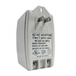 US to EU Power Plug Adapter Converter for CCTV Camera Input AC120V Output AC24V 1.66A